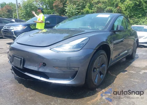 2021 Tesla Model 3 Standard Range Plus Rear-Wheel Drive from USA, damaged, VIN 5YJ3E1EA7MF088283